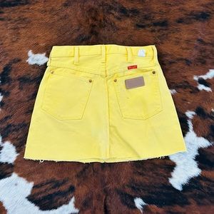 Yellow Wrangler Skirt
